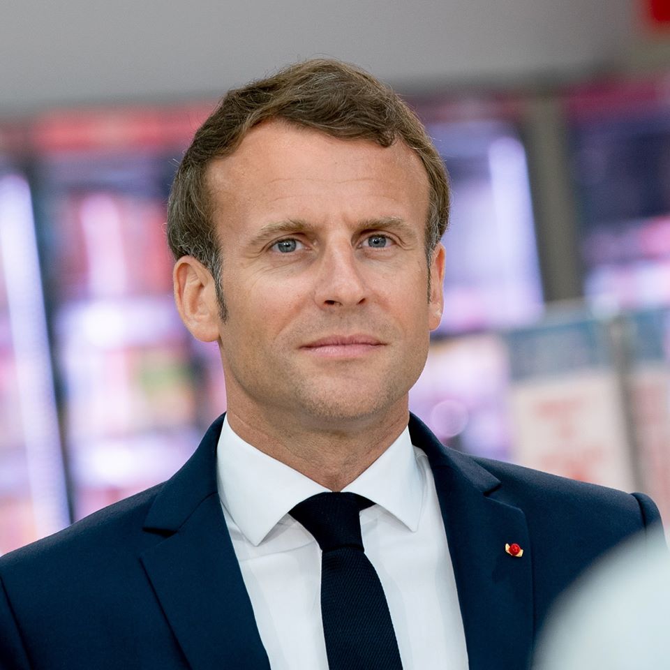 Emmanuel Macron, président de la République de France.