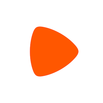Le logo de Zalando en couleur orange.